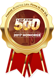 Law Firm 500 - 2017 Honoree Law Firm 500 - 2017 Honoree